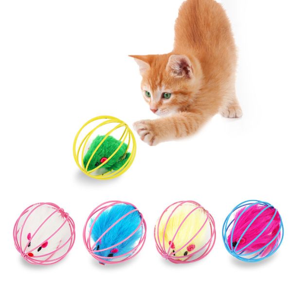 Cage Mouse Cat Toy Plush Pet Supplies - Image 2