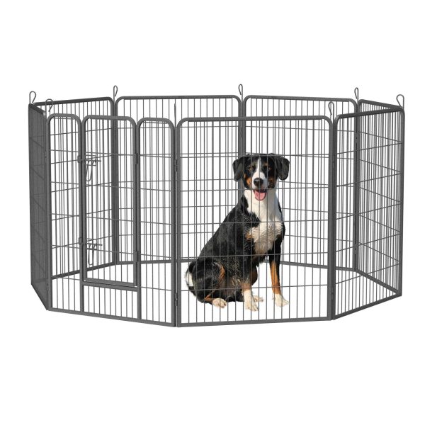 Dog Pens Outdoor Dog Fence Dog Playpen For Large Dogs Dog Kennel Pet Playpen - Image 9