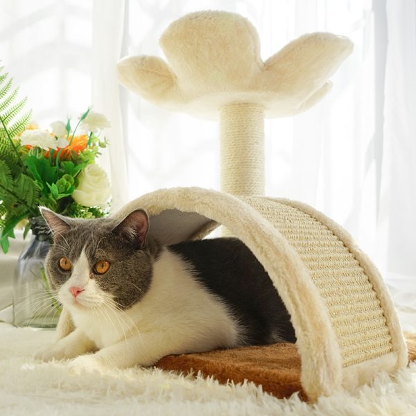 Cat Climbing Frame Integrated Sisal Claw Grinder Nest - Image 3