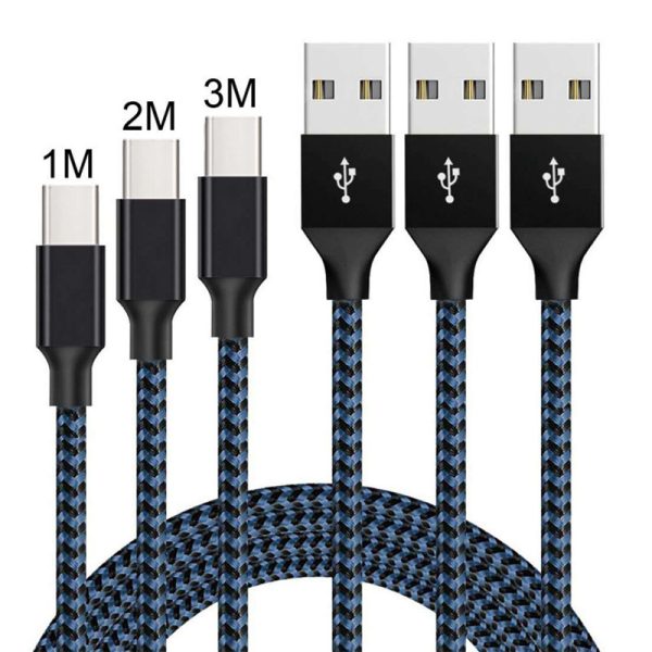 Mobile Phone USB Braided Nylon Charging Data Cable - Image 4