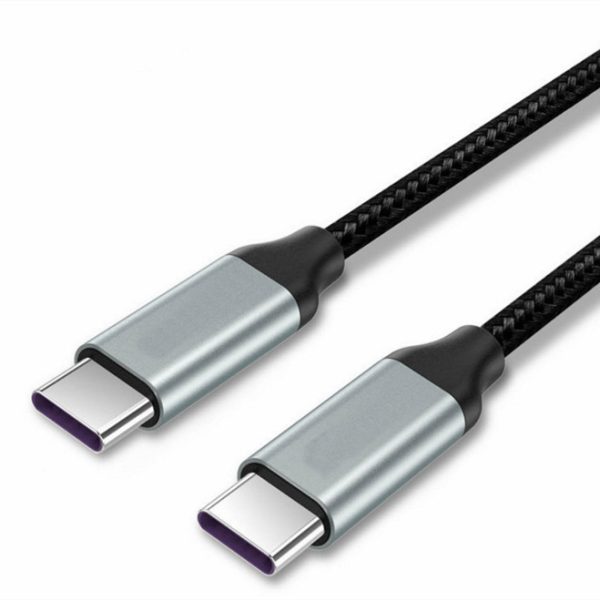 TYPE-C Fast PD Data Cable 5 Core Braided - Image 2