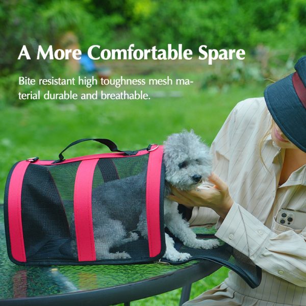 New Portable Pet Cat Bag Cat Bag Dog Out Portable Pet Bag Cross-border Hot Selling Folding Outer Band Cat Bag With Base - Image 3