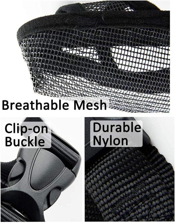 Breathable Mesh Muzzle For Dogs Anti-bite Anti-barking Anti-eating Anti-barking For Large Medium And Small Dogs - Image 6