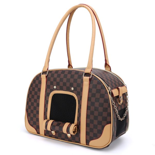 High End Capacity Handbag With Checkerboard Pattern For Breathability - Image 7