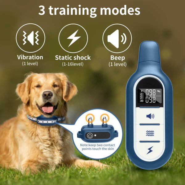 Pet Training Remote Control Vibration Shock Dog Trainer