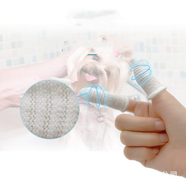 Pet Brushing Finger Stall Oral Cleaning Tools - Image 3