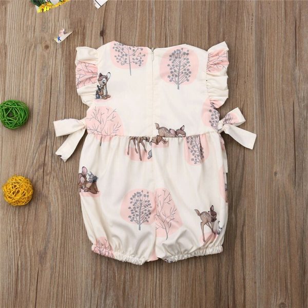 Baby One-piece Pants Newborn Jumpsuit Girl - Image 3