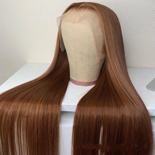 Brown Color Human Hair Wigs Human Hair Wig - Image 2