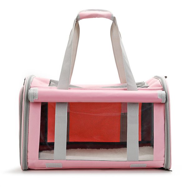 Outdoor Portable Pet Bag Transparent Breathable Foldable Pet Bag - Image 5