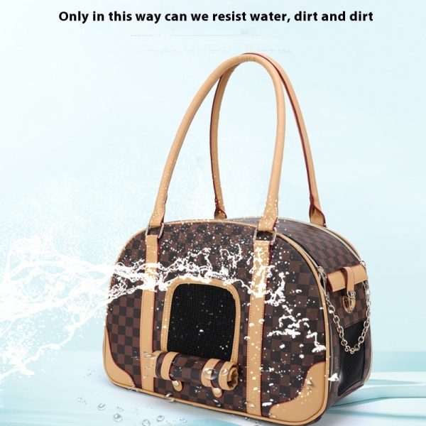 High End Capacity Handbag With Checkerboard Pattern For Breathability - Image 4