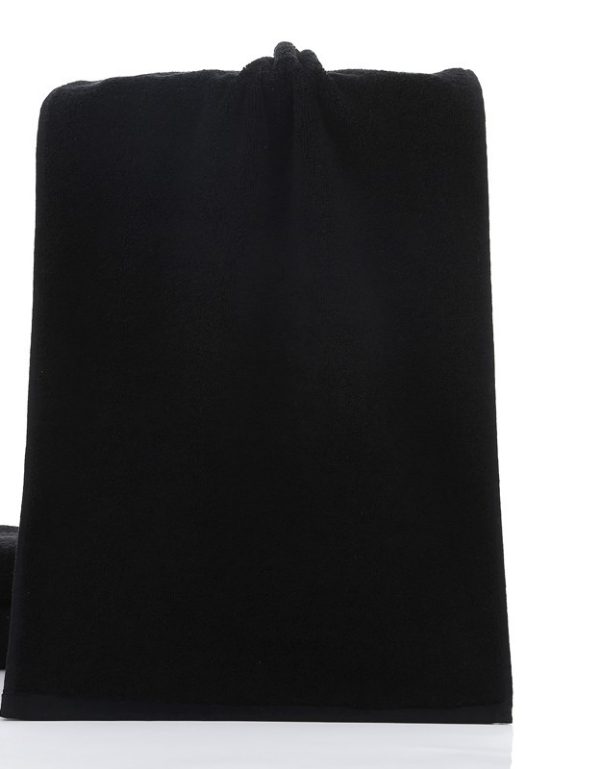 21 strands of black cotton towels - Image 7