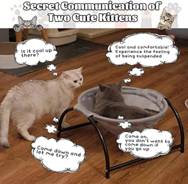 Breathable & Removable  Cat Hammock Bed For Indoor Cats Washable & Comfortable Pet Hanging Nest For Cats - Image 6