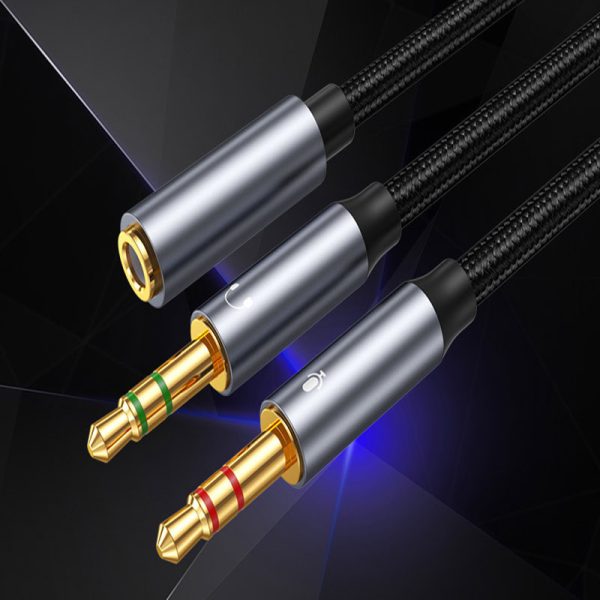 3.5mm Headset Microphone To Audio Cable - Image 2