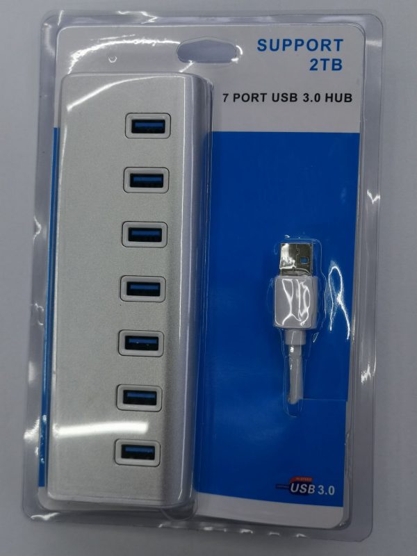 USB30 Seven-port Hub Mobile Phone Charging Aluminum Alloy Material - Image 6