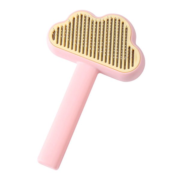 New Cloud Pet Comb Cat Comb Pet Brushing Pet Self-cleaning Needle Comb Pet Hair Remover Pet Comb Batch - Image 5