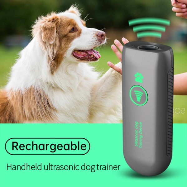 Mobile Portable Ultrasonic Bark-stop Training Handheld Dog Drives