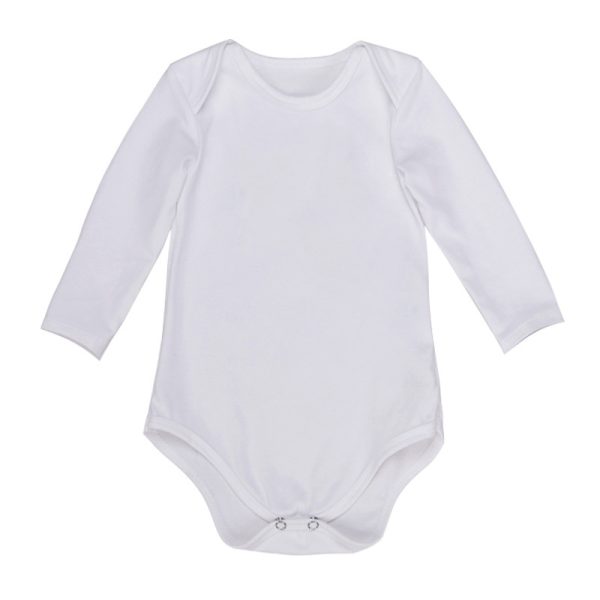 Newborn Triangle Long-sleeved One-piece Romper Spring And Autumn - Image 3