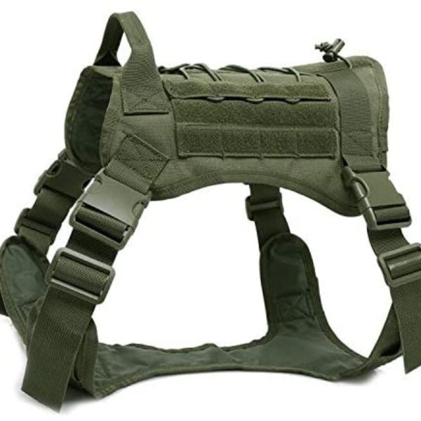 Outdoor Tactical Training Dog Clothes Large Dog Vest Camouflage Pet Vest - Image 2