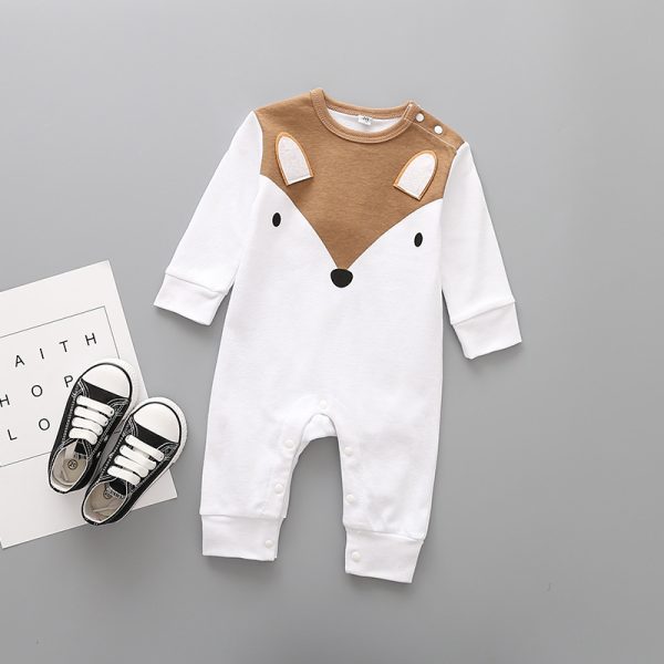 Spring And Autumn Newborn Baby Jumpsuit