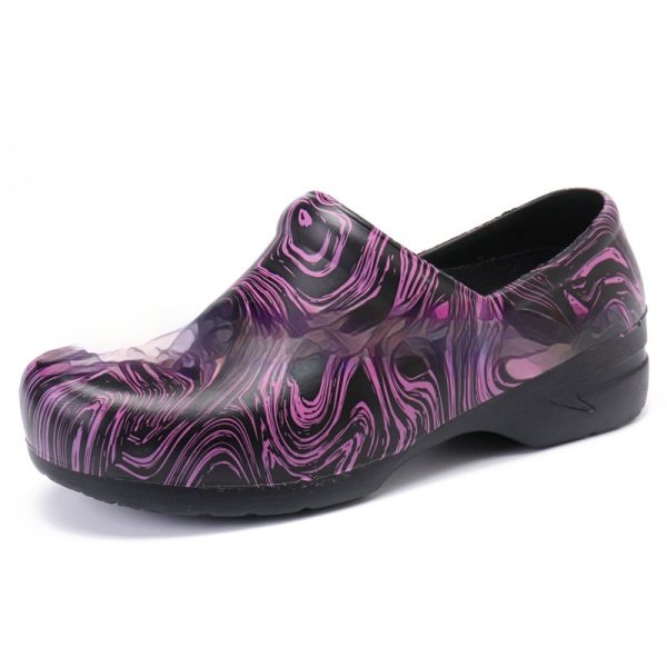 Comfortable Foot Care Waterproof Lightweight Printed Garden Shoes - Image 7