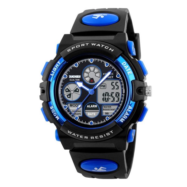 Outdoor Leisure Luminous Multi-functional Waterproof Electronic Watch - Image 7