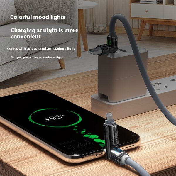 12m Lengthened Super Soft Liquid Four-in-one For Android Fast Charge Data Cable - Image 2