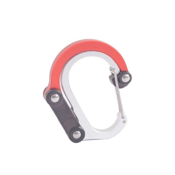 Hybrid Gear Clip - Carabiner Rotating Hook Clip Non-Locking Strong Clips For Camping Fishing Hiking Travel Backpack Out - Image 7