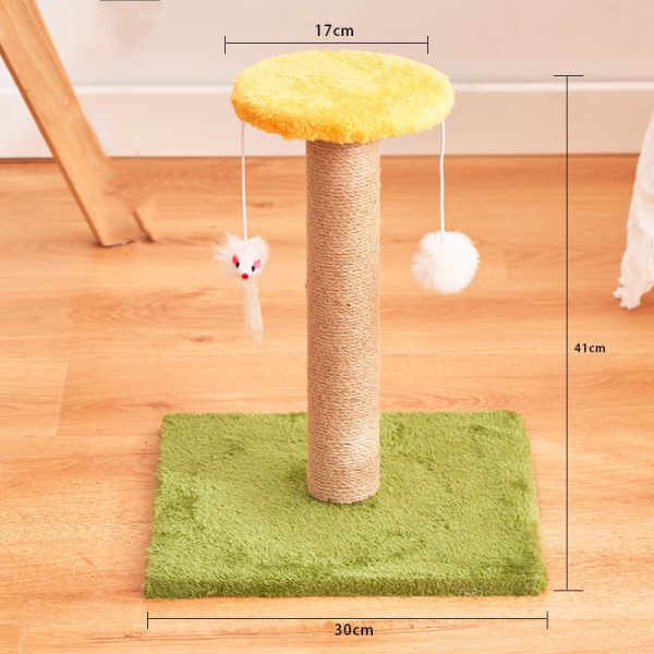 Cat Scratcher Sisal Vertical Durable Non-dandruff Anti-scratch Toy Cat Supplies - Image 6