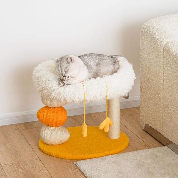 Multifunctional Jumping Platform Does Not Drop Crumbs Cat Climbing Frame - Image 5