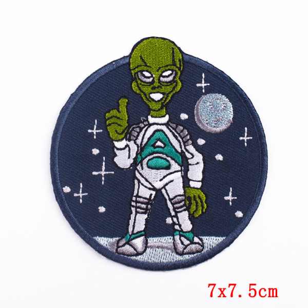 Alien Embroidery Cloth Patch Computer Clothing - Image 8