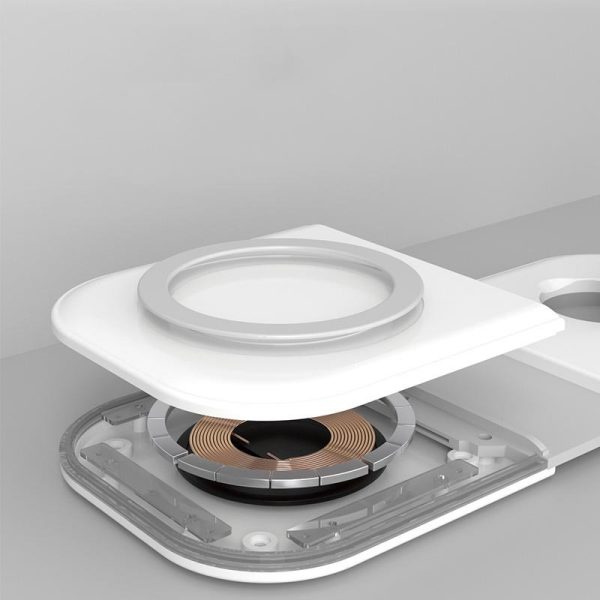 Folding Dual Magnetic Desktop Wireless Charger - Image 4