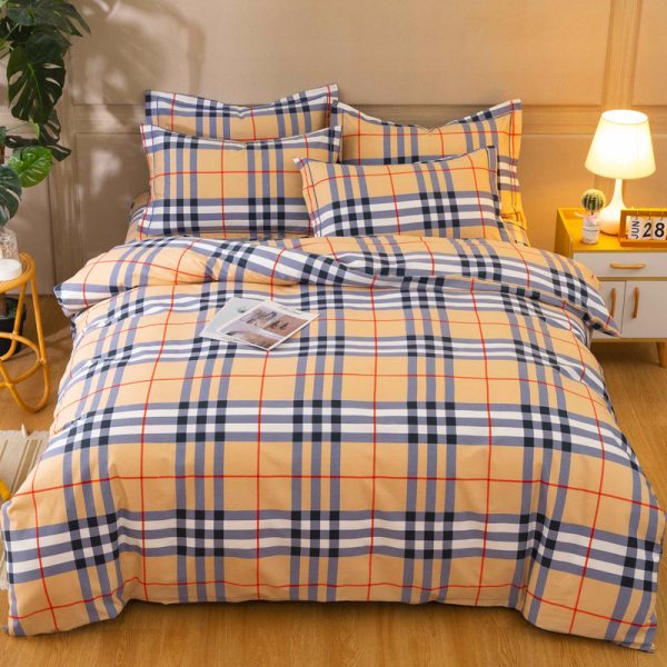 Cotton Winter Linen Quilt Cover Bedding Set - Image 3