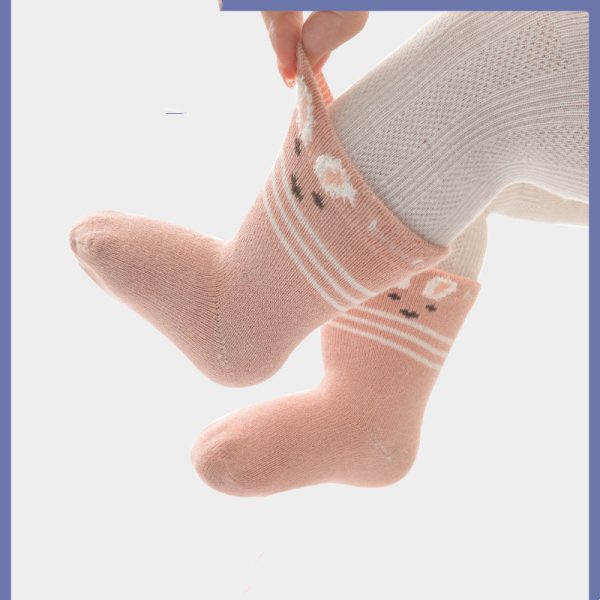 Little Doctor Children's Socks Baby Spring And Autumn New Cute - Image 4