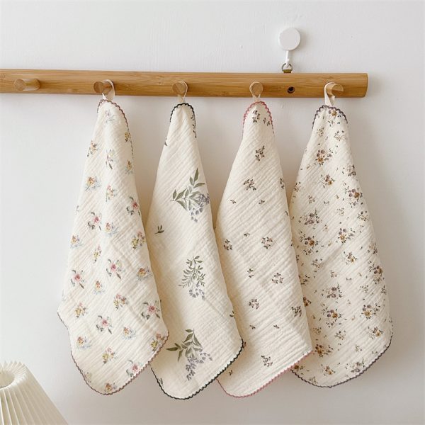 Class A Pure Cotton Gauze Baby Face Towel - Image 9