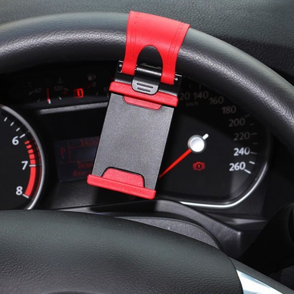 Car Steering Wheel Clip Mount Holder - Image 2