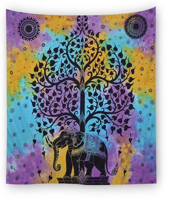 Printed Tapestry Beach Towel - Image 5