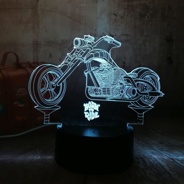 Motorcycle colorful 3D lights - Image 4