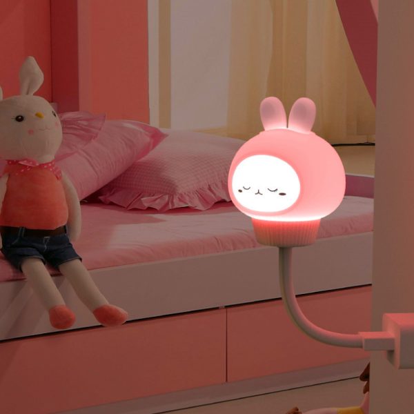 USB Remote Control Cute Rabbit Night Light - Image 2