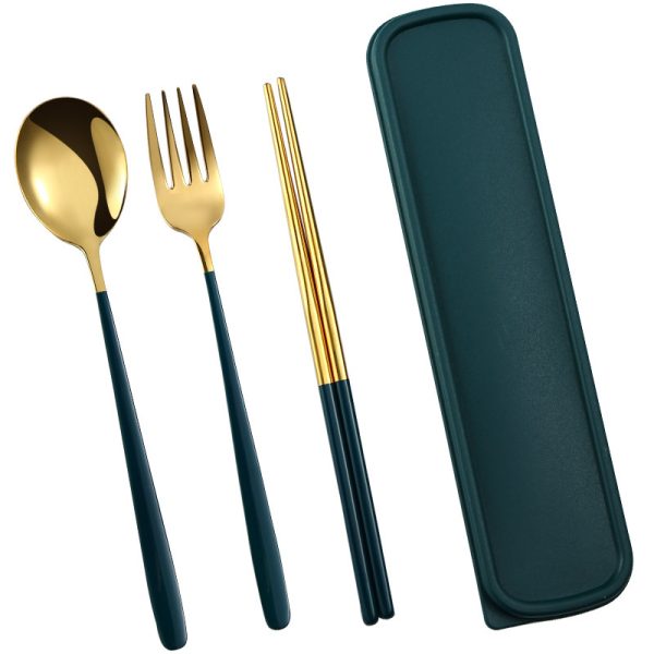 Stainless Steel Portable Tableware Korean Style - Image 5