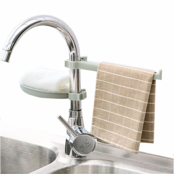 Sink Sponge Rag Drain Rack - Image 4