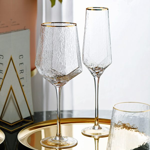 Red wine glass creative champagne glass set - Image 3