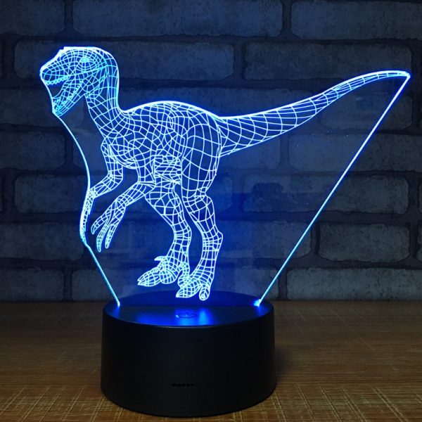 Electronic products led creative gift table lamp plug-in cartoon 3d night light bedroom atmosphere lamp - Image 5