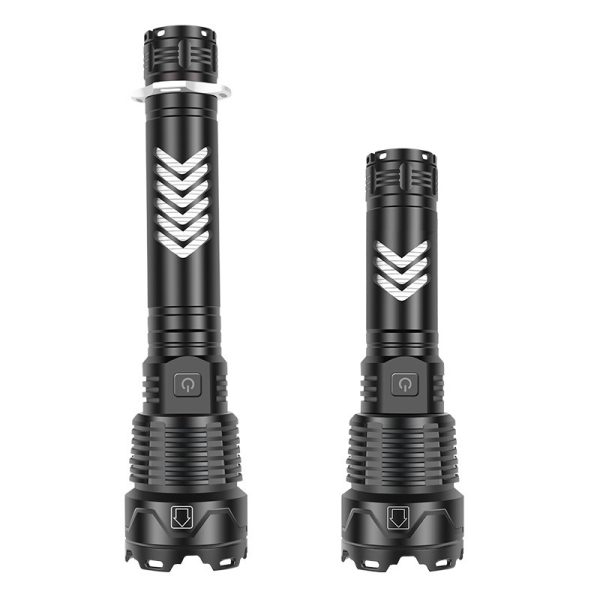 Aluminum Alloy Strong Light Flashlight - Image 3