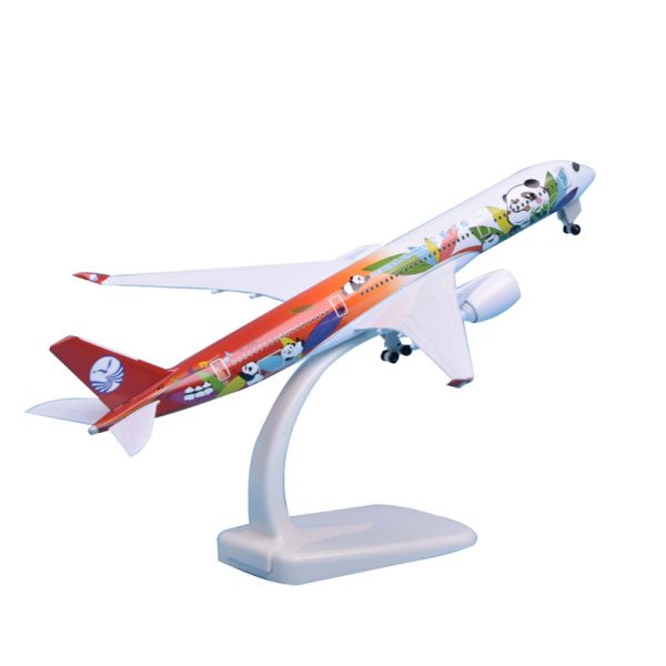 Sichuan Airlines Airbus Panda Model Decoration Gift - Image 4