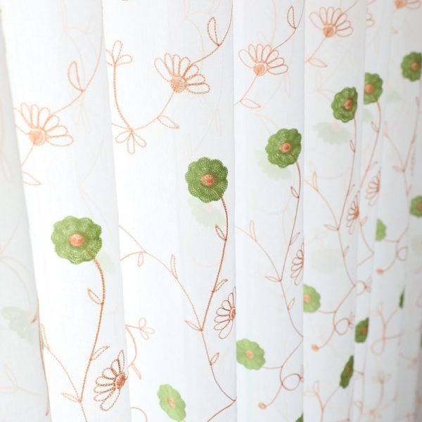 Garden embroidered window screen - Image 4