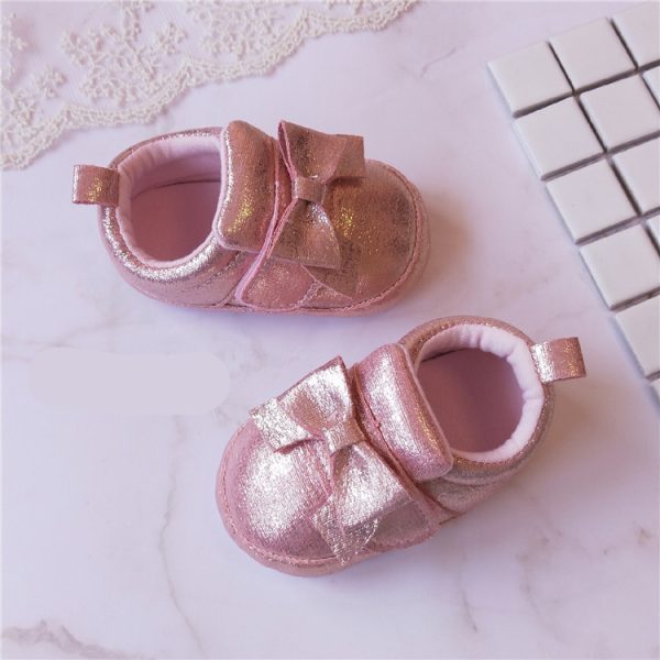 Baby Girls PU Leather Shoes - Image 4