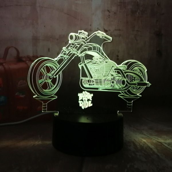 Motorcycle colorful 3D lights - Image 2