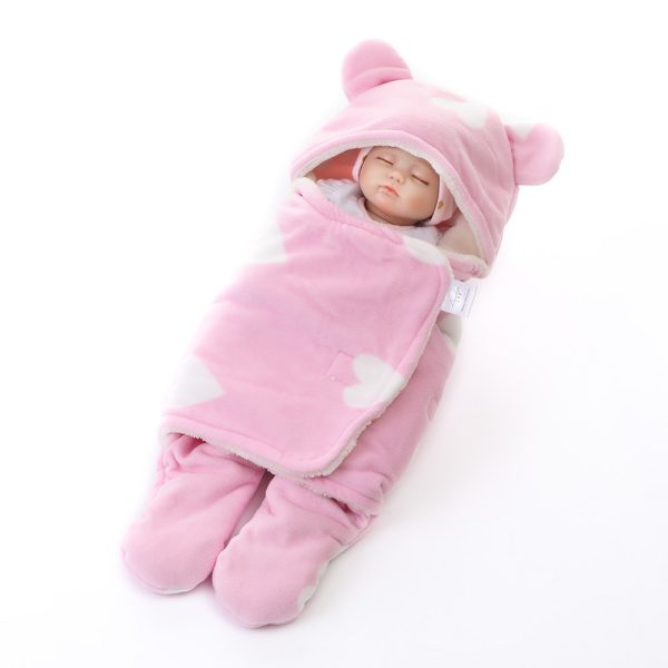 Newborn blanket sleeping bag - Image 3