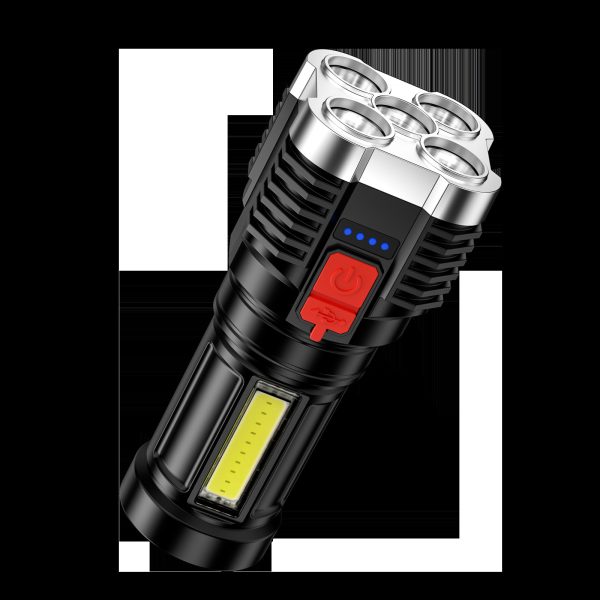 ABS Flashlight Outdoor Led Home Portable - Image 2