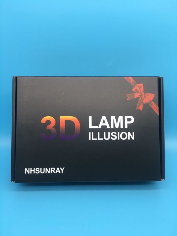 Colorful 3D Nightlight UAB interface touch creative art lamp - Image 3